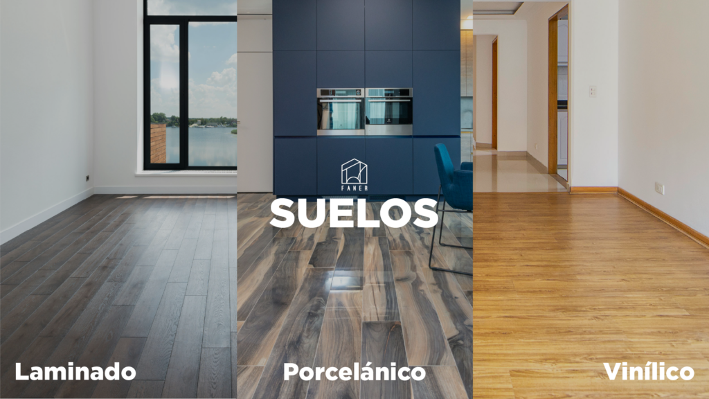 ¿Suelo porcelánico, vinílico, laminado o madera? Descubre cuál es el tipo de suelo ideal para tu hogar